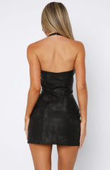 Holdin' Me Back Mini Dress Black